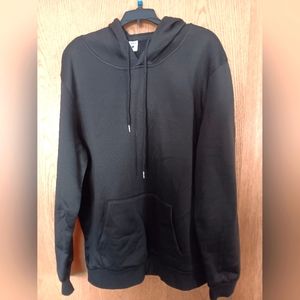 Men's size large,  hooded sweatshirt,  car design